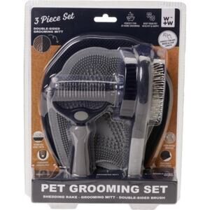 Wild & Woofy Pet Grooming Set - 3-Piece